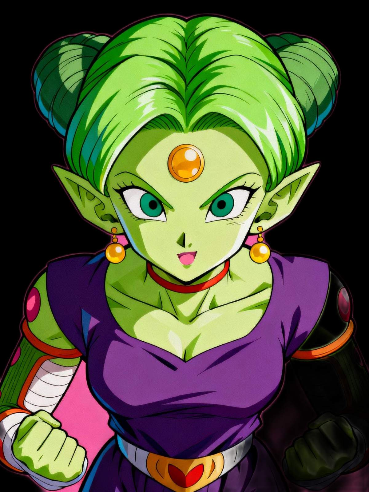 Kefla — Potara Fusion of Caulifla and Kale
